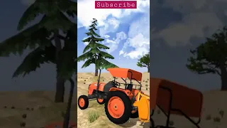 indian tractor simulator 🚜|  indian farming simulator #india #tractor #shorts #short #ytshorts #tafe