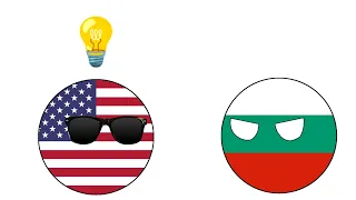 USA visits Balkan (Part 2) - Countryball animation