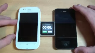 iPhone 4S vs Nokia Lumia 710 | Тест №1