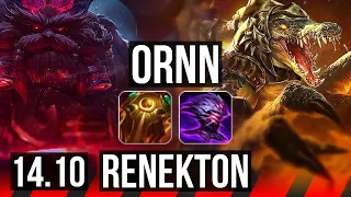 ORNN vs RENEKTON (TOP) | 6/1/12 | KR Master | 14.10