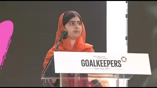 Malala Yousafzai: The Power of Women’s Movements #GOALKEEPERS17