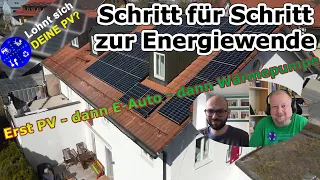 So kann man die private Energiewende in einzelnen Schritten maßvoll und überlegt umsetzen.