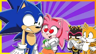 SONIC'S NEW GIRLFREIND?! - Charmy, Sonic and Tails meet Classic Amy