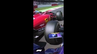 Alonso and Vettel's Legendary Fight #Shorts