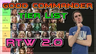 RISE TO WAR 2.0 - GOOD COMMANDERS - TIER LIST - PBE