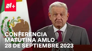 Conferencia de AMLO Hoy / 28 de septiembre de 2023