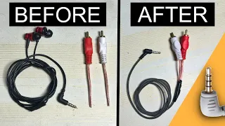 DIY RCA TO TRRS CABLE FOR LIVE STREAM // IRIG ALTERNATIVE CABLE