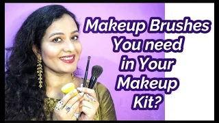 Don't waste your money Beginners guide to Makeup brushes step-by-step makeup look