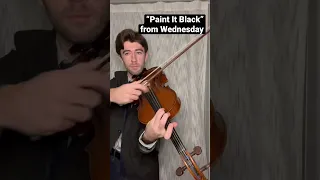 “Paint It Black” from Wednesday—Viola Cover