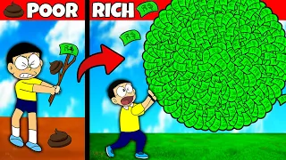 Shinchan and Nobita in Money roll 3d😱|| Funny Game || Shinchan and Nobita