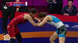 Kalmira BILIMBEK KYZY KGZ vs  Diana KAYUMOVA KAZ