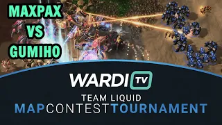 NEW MAP PLAYOFFS! - GuMiho vs MaxPax (TvP) - WardiTV Map Contest Tournament [StarCraft 2]