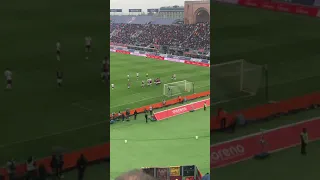 BOLOGNA vs ROMA 1-2 GOL live settore ospiti KOLAROV