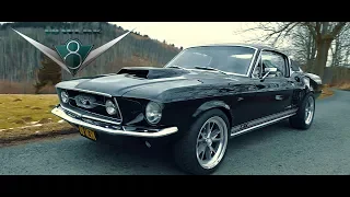 V8 Werk - 1967 Ford Mustang Fastback GT Klappenauspuff Sound - MuscleCar - Restauration