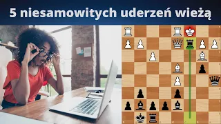 ♜TOP 5 spektakularnych ruchów wieżą w historii szachów ♖