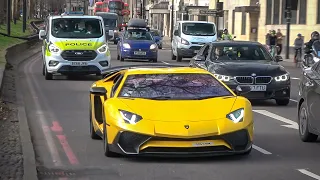 Supercars in London - #CSATW257 [SVJ, 720S, F8 Tributo, new E63 AMG, Aventador SV and more]