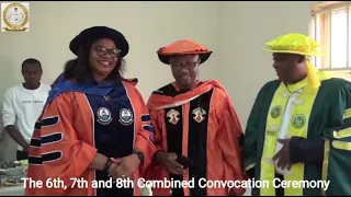 The 6th, 7th and 8th Combined Convocation Ceremonies