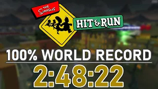 The Simpsons: Hit & Run 100% Speedrun in 2:48:22