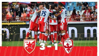 Crvena zvezda - Voždovac 3:1, highlights