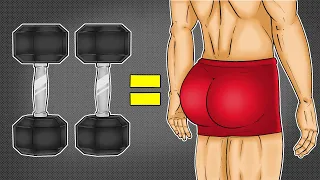 The ONLY 3 Dumbbell Glute Exercises You Need (Bigger Butt)