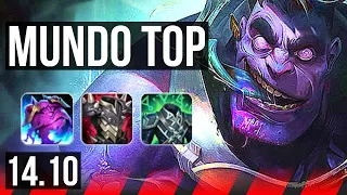 DR. MUNDO vs JAX (TOP) | 7 solo kills | BR Master | 14.10