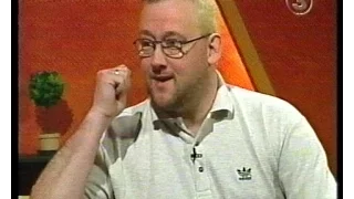 Jann Guldhammer på TV3 morgen tv i 1997