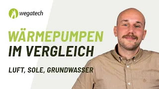 Wärmepumpen im Vergleich – Luft, Grundwasser- oder Erdwärmepumpe? | Wegatech