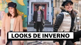 LOOKS REAIS no Canadá! Looks para o inverno e neve! | Lu Ferreira | Chata de Galocha