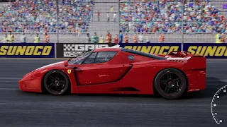 GRID 2019 - Ferrari FXX - Car Show Crash Test . 4K 60fps.