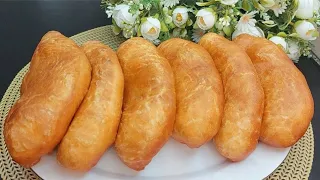 Пирожки как ПУХ. На второй день еще вкус Секретный ингредиент и тесто станет как облачко.