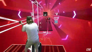 Beat Saber - 2 Phut Hon - Phao (KAIZ Remix) (Nightcore Remix) - Mixed Reality