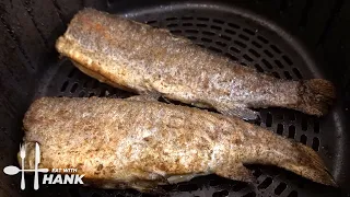 Garlic Rainbow Trout - Air Fryer Recipe