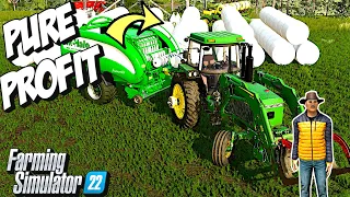 Can Silage Bales Fix All Our Problems on The Hillbilly Ranch | Farming Simulator 22