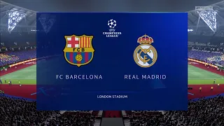 FIFA 22 | FC Barcelona vs Real Madrid - UEFA Champions League Final - Español Latino (Gameplay PS4)