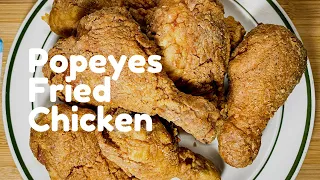 My Twist on Popeyes Fried Chicken Recipe | Homemade