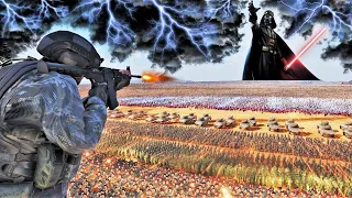 CAN SPECIAL FORCES STOP 2 MILLION JEDI KNIGHTS! - Ultimate Epic Battle Simulator 2