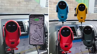 Car Wireless Auto Sensing Charger Phone Holder Review 2021 - Does It Work?