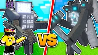 TİTAN TV MAN VS TİTAN CAMERA MAN! - Minecraft