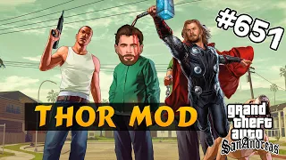 ОБЗОР МОДОВ GTA SAN ANDREAS #651 - Thor Mod