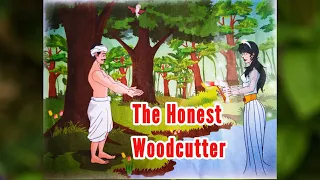 The Honest Woodcutter Story - Jr. Kg Stories