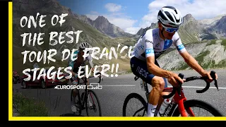 Jonas Vingegaard is the new yellow jersey! | 2022 Tour de France - Stage 11 Highlights | Eurosport