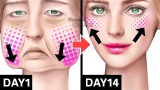 30 MINS🔥 FACE LIFTING EXERCISES For Jowls, Laugh Lines (Nasolabial Fold) Anti-Aging