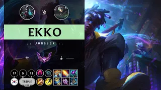 Ekko Jungle vs Skarner - KR Master Patch 14.10