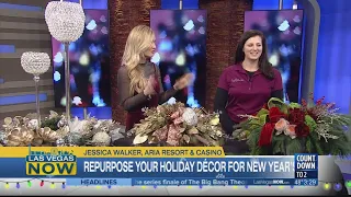 The Aria shares how to repurpose your holiday decor