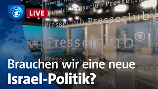 Brauchen wir eine neue Israel-Politik? | ARD-Presseclub