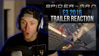 Vapor Reacts #24 | *NEW* Spider-Man PS4 - E3 2016 Gameplay Trailer REACTION!!