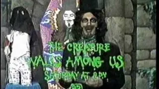 WFLD Channel 32 - Son Of Svengoolie - "The Creature Walks Among Us" (Promo, 1980)