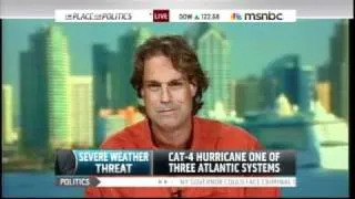 Earth Dr Reese Halter - MSNBC - Greenpeace Arctic Sunrise, BPs oil in Gulf, Hurricanes