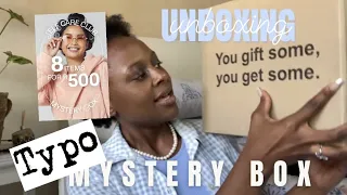 unboxing  |  I bought myself a TYPO mystery box  |  self care