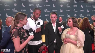 Lecrae, Hulvey, & Svrcina  | 52nd GMA Dove Awards Red Carpet